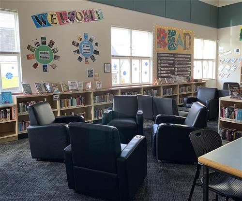 Fiction Section Seating 